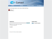 Tablet Screenshot of comavi.com.br